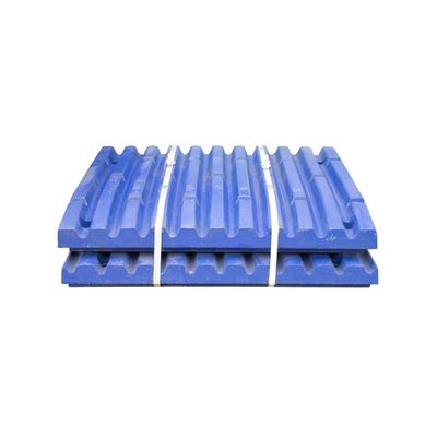 Triturar Liner de manganês de alto nível C125 triturador de mandíbula peças de desgaste placa mandíbula com design