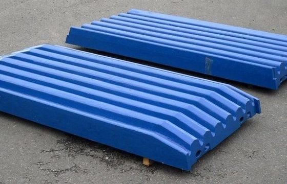 Processamento CNC Peças sobressalentes de chapas de mandíbulas para Telsmith 2044 2250 2540 3042 triturador de mandíbulas