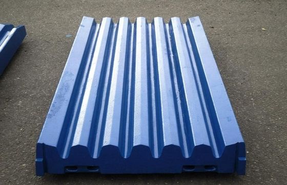 Processamento CNC Peças sobressalentes de chapas de mandíbulas para Telsmith 2044 2250 2540 3042 triturador de mandíbulas