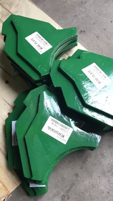 Placas de desgaste de substituição para Barmac VSI Crusher B9600 Design e materiais personalizados