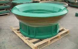 OEM aceitável cone triturador usar peças Bowl liner côncava e manto para mineração de energia
