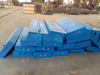 Barras de sopro de alto cromo para triturador de minas de pedra peso 500 kg triturador de máquina