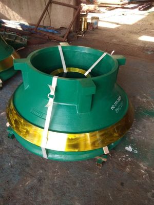 52 SBS Peças sobressalentes de triturador de cone Liner de taça côncavo e manto utilizado para mineração de minério