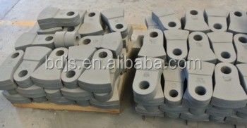 Peças de desgaste do triturador de impacto de aço de alto manganês Cabeça de martelo para triturador no moinho de martelo