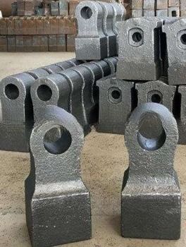 Peças de desgaste do triturador de impacto de aço de alto manganês Cabeça de martelo para triturador no moinho de martelo