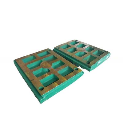 Tecnologia avançada de mineração Pedra triturador de mandíbula peças de desgaste C125 placa mandíbula