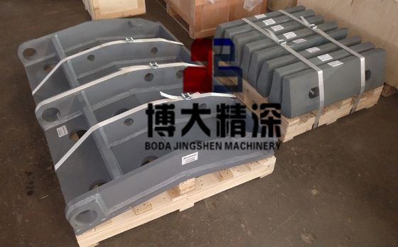Peças de triturador de impacto de barras de sopro de cerâmica de alto cromo martelo para equipamento de mineração martelo