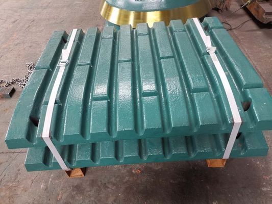C80 Triturador de mandíbulas Peças de desgaste Placa de mandíbula de aço de manganês alto com excelente e durável