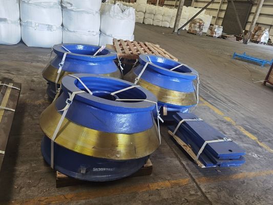 Peças de desgaste de triturador de cone duráveis Manteiga para HP500 HP700 HP800 Baseado na norma EN124