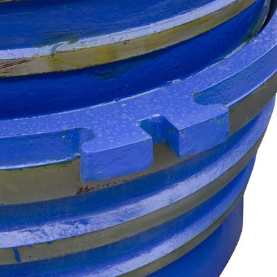 GP500 GP500S triturador de minério partes de desgaste manto côncavo para máquina de mineração de minério