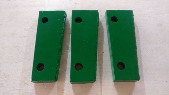 Barmac de aço de alto manganês B7150 VSI Peças sobressalentes de triturador placa de trilha por usinagem CNC