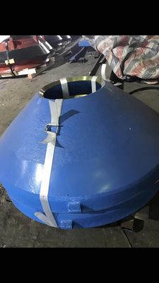 Forro de taça côncava de aço de alto manganês para triturador de pedra Symons 1000 KG limite de peso