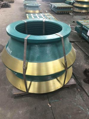 Peças sobressalentes de fundição personalizadas para equipamentos de mineração, triturador de cones, forro e manto
