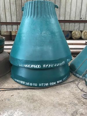 GP220 Peças sobressalentes de triturador de cone de pedra Manteiga e revestimento de taça duráveis com a norma EN124