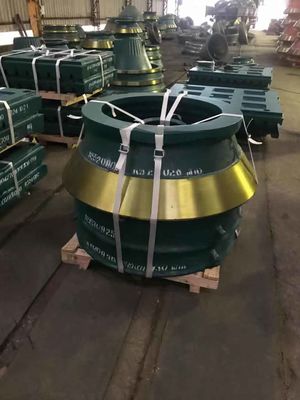 GP220 Peças sobressalentes de triturador de cone de pedra Manteiga e revestimento de taça duráveis com a norma EN124