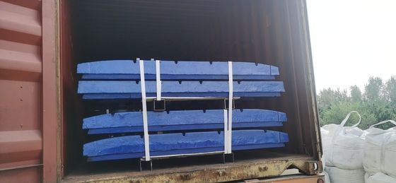 Mineração de energia OEM fundição Liner C80 Maxilar triturador Peças Maxilar placa 814390305300 com Design