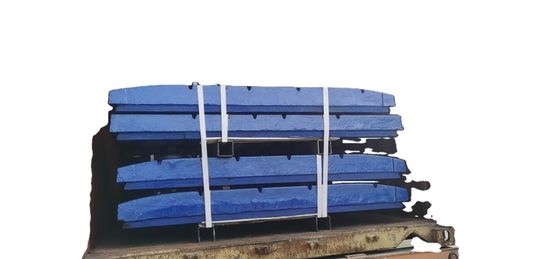 Triturador de mandíbulas de aço com alto grau de manganês C145 Partes de desgaste para melhorar a eficiência de trituração