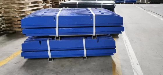 C63 C80 C95 Placa móvel fixa de mandíbula com fundição de tipo de processamento