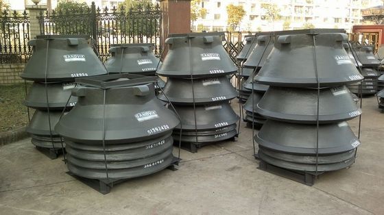 Peças sobressalentes de triturador de cones H7800 em máquinas de mineração