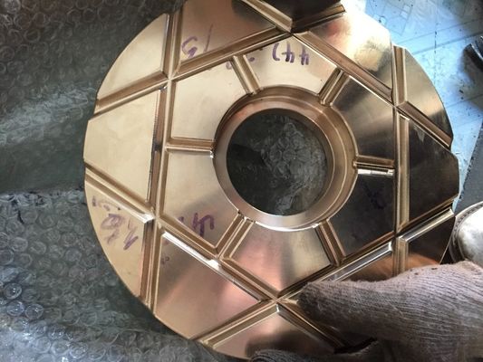 Peças sobressalentes personalizadas de bronze para triturador de cone H4800 na mineração de energia