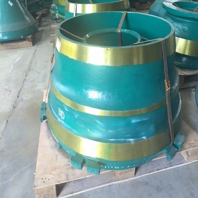 Aço de Alto Manganês GP200 Cone Crusher wear Parts Mantle e Côncavo com competitivo
