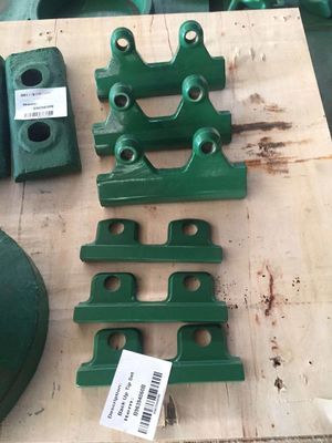 Peças sobressalentes de triturador de pedra VSI Conjunto de ponta do rotor do triturador Forjar com processamento Forjar tipo