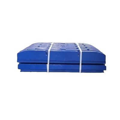Aço fundido desgastar mandíbula triturador mandíbula placas para C125 Mineração Máquinas Peças OEM aceitável