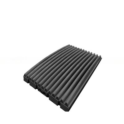 Máquina de triturador tipo de aço de manganês elevado balanço fixa placa de mandíbula móvel para JM1208