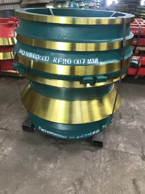 Peças sobressalentes para triturador GP300 de alto manganês Durável e resistente ao desgaste para mineração de energia