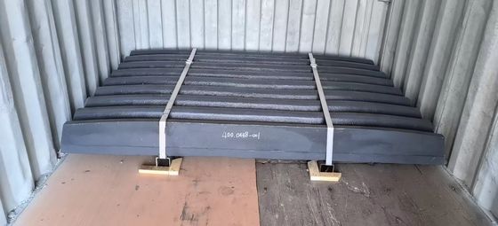Dentes da mandíbula Placas da mandíbula CJ615 CJ612 Forja Processos de tratamento de superfície