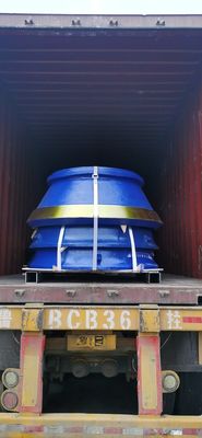 Aceitável OEM HP500 Mining Cone Crusher Peças sobressalentes Mantel e Côncavo com 1000KG de Peso