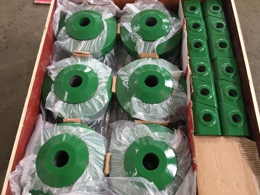 Processo de fundição VSI Peças sobressalentes de triturador de impacto placa de desgaste cavidade para B7150SE B9100SE