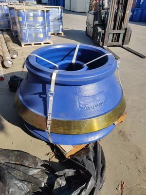 625.43 KG HP700 Conus Crusher Concave Mantle Bowl Liner Peças sobressalentes para mineração de minério