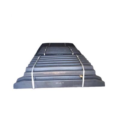 Placa de mandíbula de aço com elevado teor de manganês para triturador de mandíbula CJ612 e máquinas de mineração
