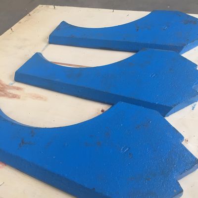 3.21 KG Inspecção profissional CV117 Placa de desgaste superior VSi triturador Peças sobressalentes de desgaste