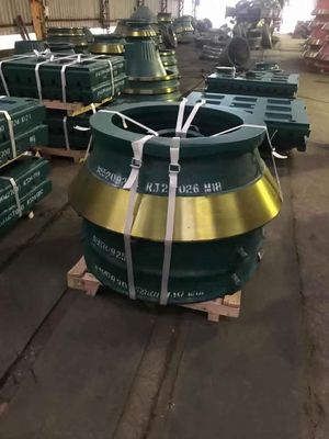 ISO Standard High Manganese GP300 GP300S Cone Crusher Peças sobressalentes Liner de Taça para Trituração