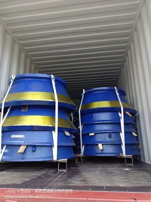 HP500 Mining Cone Crusher wear Parts Mantle e Bowl liner para desempenho durável