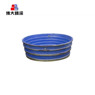 Peças de desgaste para triturador de cone de aço de alto manganês OEM para equipamento de pedreira de mineração 799 KG