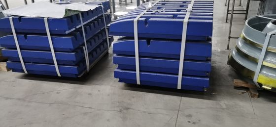 999KG High Manganese C145 Jaw Crusher Usure Parts Jaw Plate Fixed/Movable para mineração de minério