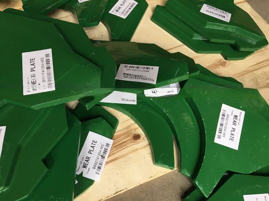 VSI Triturador Peso da placa de desgaste inferior superior KG 3.21 B6150SE B7150SE B9100SE Substituição