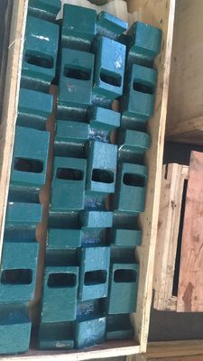 C160 200 Componentes da trituradora de mandíbulas Queda para processo de mineração de minério de ferro Forjamento Mecânica