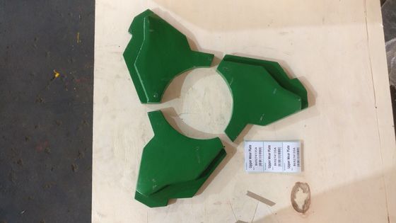 Peças de desgaste personalizadas para trituradores VSI CV228 Placa de desgaste inferior para mineração e processamento de minerais