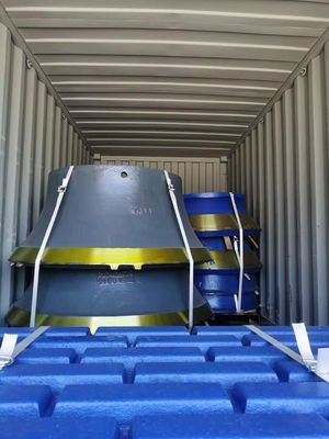 Máquina de mineração Mn18 Mn22 Material C105 C106 C125 C140 C145 Maxilar fixa Placa de maxilar móvel