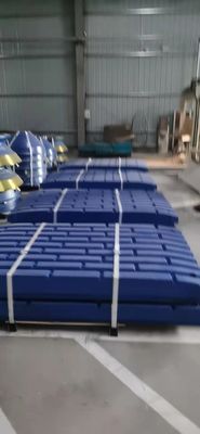 Máquina de mineração Mn18 Mn22 Material C105 C106 C125 C140 C145 Maxilar fixa Placa de maxilar móvel