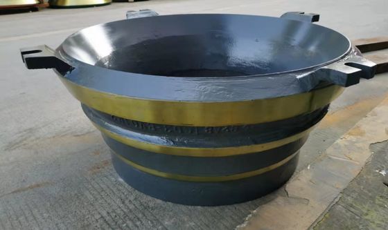 CH660 Peças sobressalentes de trituradores de cones de manganês elevado para equipamentos de trituração de minas e pedreiras