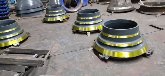 CH660 Peças sobressalentes de trituradores de cones de manganês elevado para equipamentos de trituração de minas e pedreiras