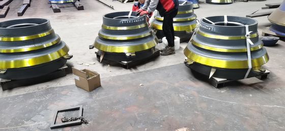 CH660 Peças sobressalentes de trituradores de cones de manganês elevado para equipamentos de trituração de minas e pedreiras