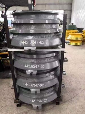 CH440 Cone Crusher Parts Concave and Mantle com peso KG 999 em cor personalizada