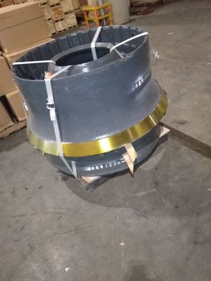 Acessórios para mineração de pedreiras CH440 Mantle Bowl Liner Casting Peças sobressalentes para triturador de cone