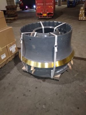 Acessórios para mineração de pedreiras CH440 Mantle Bowl Liner Casting Peças sobressalentes para triturador de cone